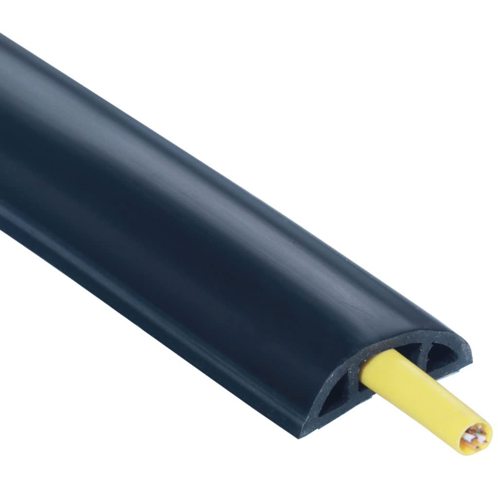 Anti Passo Canalina Passacavi Impermeabile Pavimento Cavi Calpestabile Ritardante di Fiamma Proteggere Cavo Pavimento Autoadesiva Canalina Copricavi da Pavimento (Color : D30-A, S : 10m)