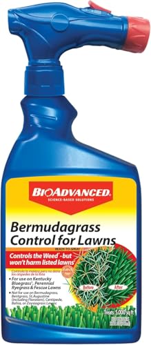 BioAdvanced Bermudagrass Control for Lawns, Ready-to-Spray, 32 oz, 5,000 Sq Ft