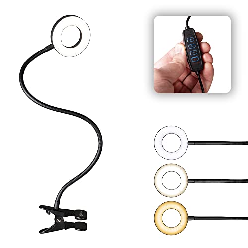 OttLite® Wellness Series Capture Clip-On LED Ring Light, 25