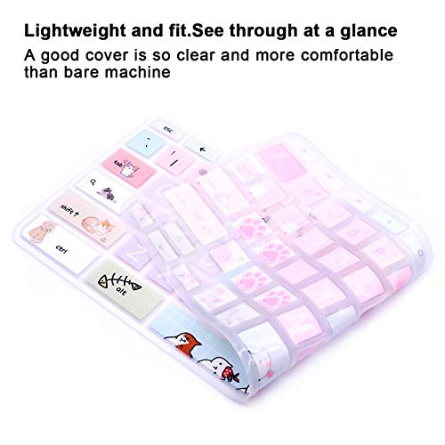 Protector de teclado de silicona para HP Chromebook 14 miniatura 4