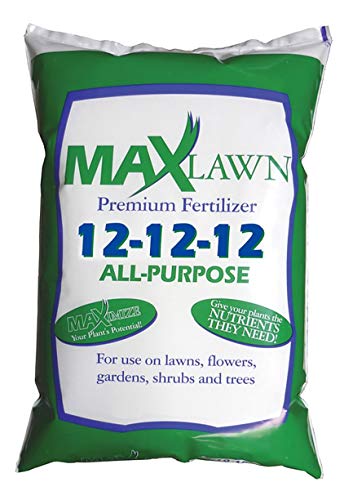 MaxLawn 12-12-12 All-Purpose Fertilizer | Balanced Fertilizer | Great for Lawns, Flowers, Gardens, Shrubs and Trees (20 lbs)