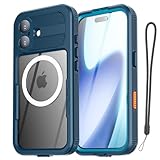 AICase iPhone 17用防水ケース MagSafe対応 クリアウォータープルーフ 防雪/防塵/耐衝撃 IP68認証 360°フルボディ保護 完全密閉型 水中カバー iPhone 17用_1