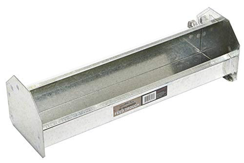 Double-Tuf Metal Poultry Trough Feeder | Galvanized Steel Poultry Trough Feeder | 18