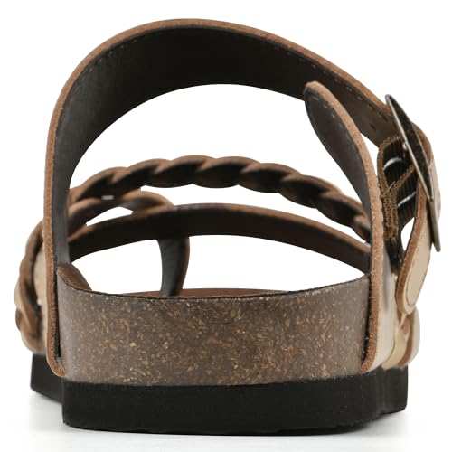 Image of White Mountain Women's Hazy Braided Footbed Sandal