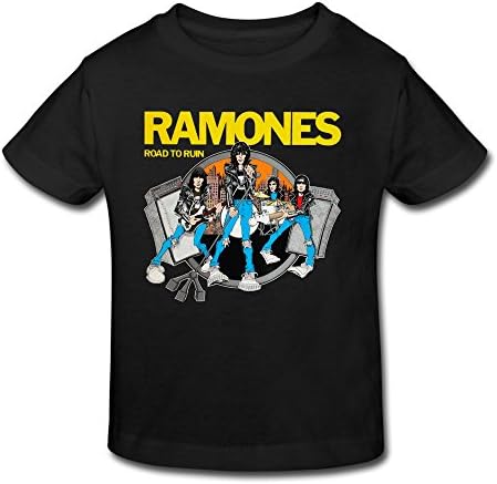 Fashion Custom Summer Ramones Road To Ruin 1978 Punk Rock Band Kids T-shirt Toddler TShirt