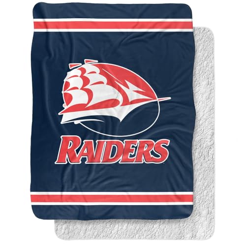 Shippensburg University Blanket, 60"x80" Primary Logo, Silky Touch Sherpa Back Super Soft Throw Blanket