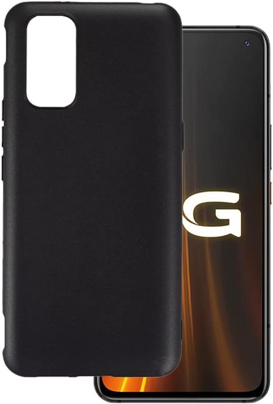 FitSmart Silicon Flexible Back Cover for vivo iQOO 3 5G - Black