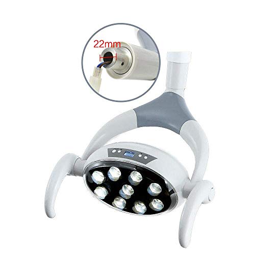 Panda Life Lámpara Dental Oral Light Sin Sombras para cirugía Dental con 9 LED para sillón Dental (?22mm o ?26mm) (?22mm)