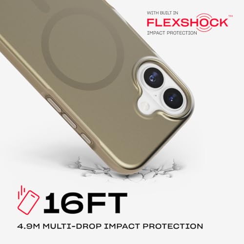 Image of Tech21 EvoDusk Case for iPhone 17 - Copper | Slim Protective Case | Impact Protection | MagSafe Compatible