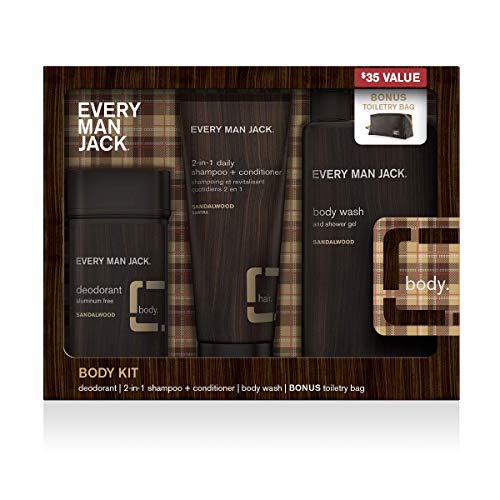 Every Man Jack Body Kit - Sandalwood