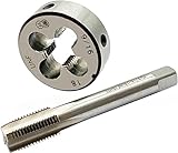 9/16-18 UNF Tap and Die Set 4 Flutes HSS Bottom Taper RIight Hand Thread Tap And Round Thread Die Set