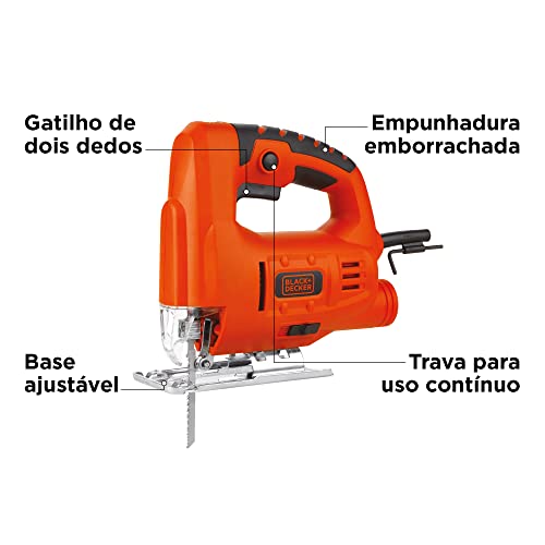 BLACK+DECKER Serra Tico-tico 400W JS10 220V