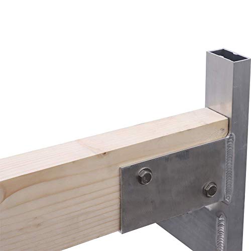 Mountainpeak Enclosed Trailer Roof Ladder Rack Fit For Enclosed Or Open Trailer - Aluminum #TOP7