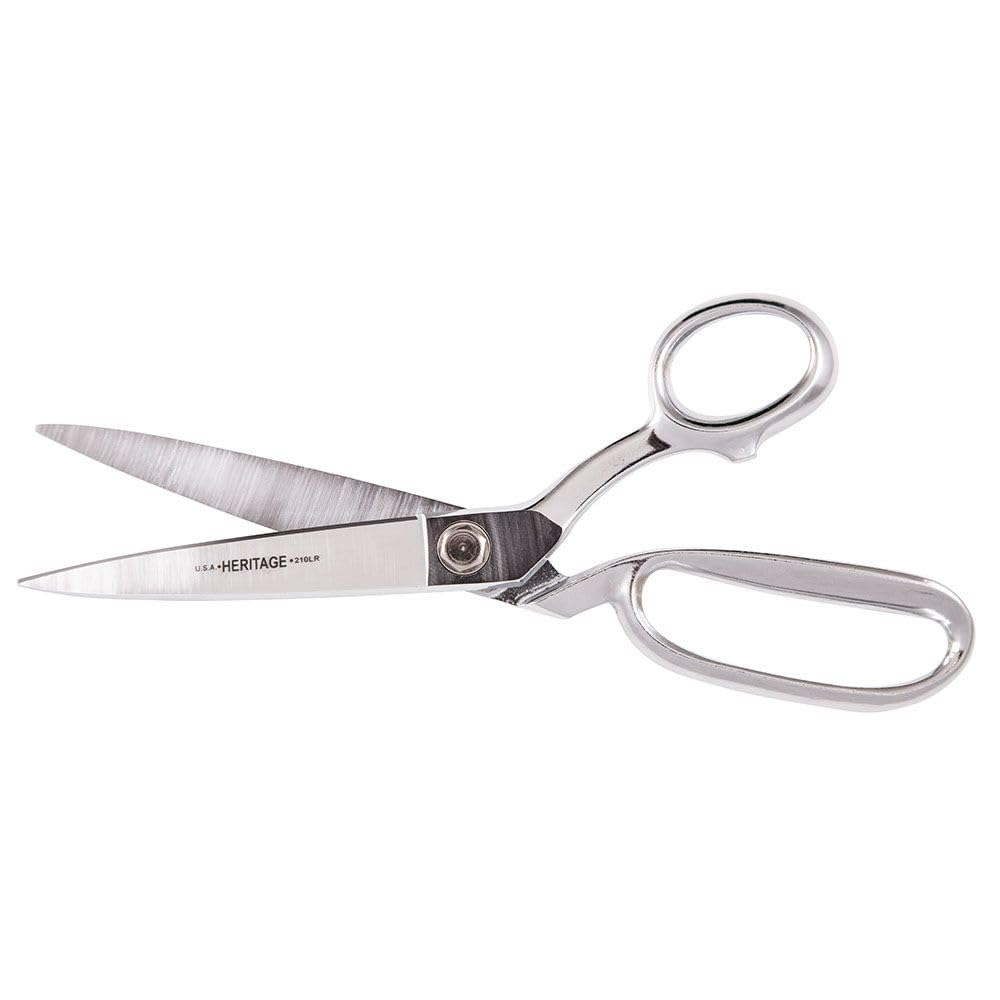 Klein Tools G210LR Heritage Style Ergo Bent taglio forbici con manico extra large in basso, 25,4 cm