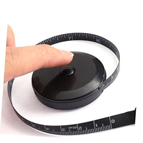 3 piezas cinta métrica retráctil 60 pulgadas resistente miniatura 3