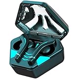 MILONT Bluetooth-Kopfhörer - Gaming-Ohrhörer professioneller Dual-Mode ohne Induktionsverzögerung HiFi-Klangqualität, In-Ear-Kopfhörer, Schnellladung, drahtlose Kopfhörer, Intensivbass