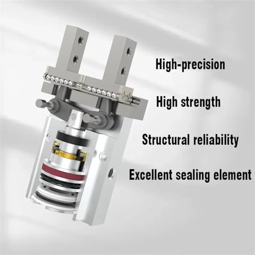 Pince pneumatique HFK16 double effet parallèle pour vérin de robotique - 6