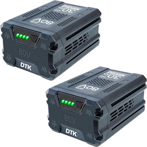 DTK Battery Replacement for Kobalt 80V 3000mAh Cordless Power Tool KB2580-06 KB680-06 KB280-06 2 Packs