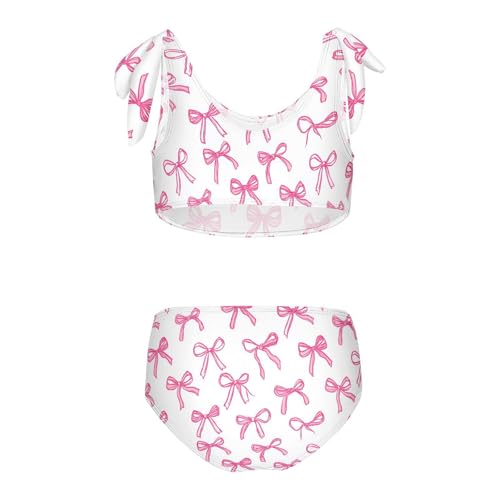 Image of Boccsty Cute Crab Red Blue Girls Swimsuits Kids Bikini Sets 2 Pcs Bathing Suit for 3T