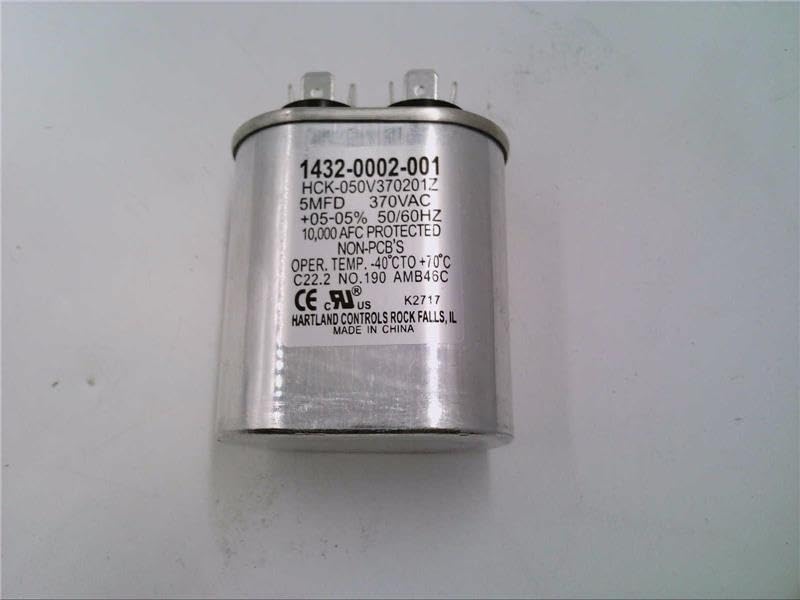 1432-0002-001 5MFD 370V Oval Run Capacitor
