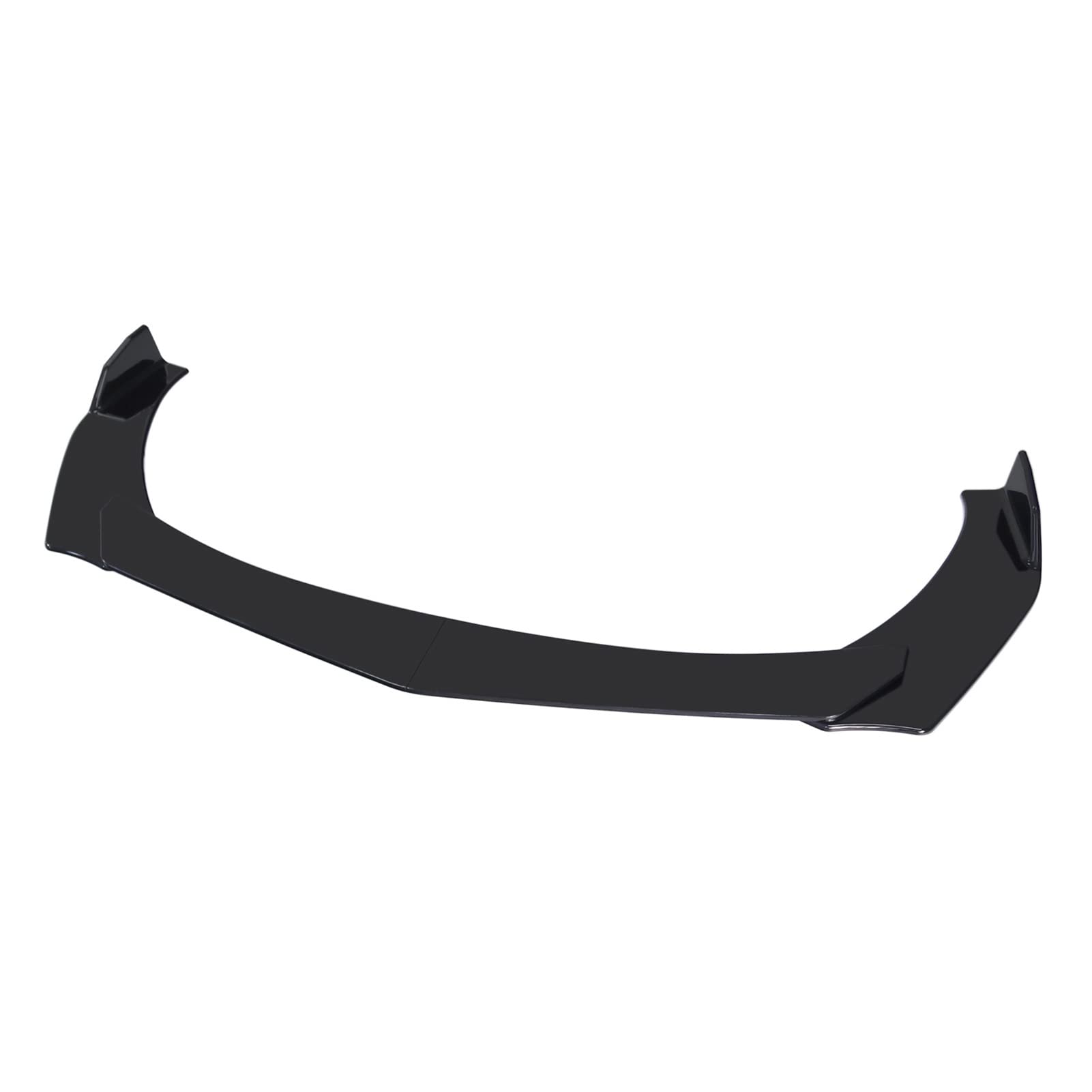 4 pezzi auto paraurti anteriore labbro kit spoiler splitter ABS paraurti canard labbro splitter universale