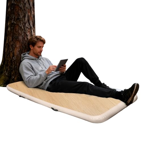 Genérico Colchón Hinchable para Camping | Base Inflable para Dormir - Colchon de Aire Comodo - para Viajes Picnic Senderismo y Camping al Aire Libre