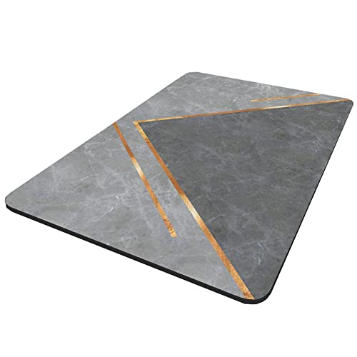 ZLZNX Saugfähige Badematte Schnelltrocknend saugfähige Matte für die Badezimmer Dusche Sicher für Kinder und ältere Menschen,7,50×80cm