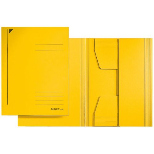 Leitz Teczka z jurisem A4 430 g/m² karton (opakowanie 25 sztuk, żółty)