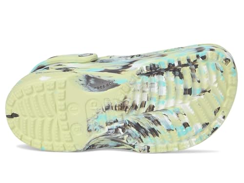 Image of Crocs Unisex-Child Classic Watercolor Marbled Clog