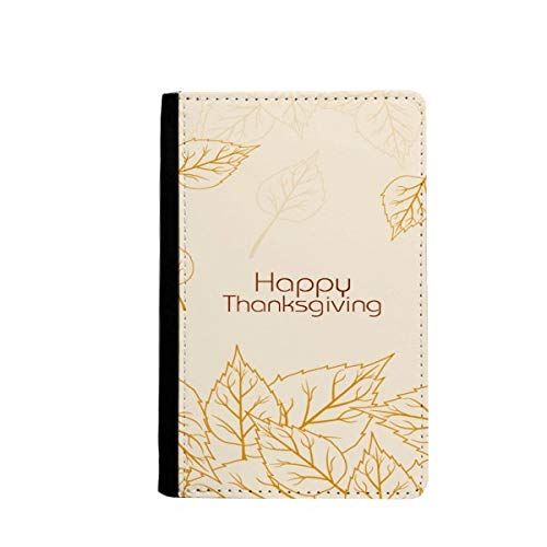 Portefeuille de voyage motif feuille automnale pour organiser vos vacances