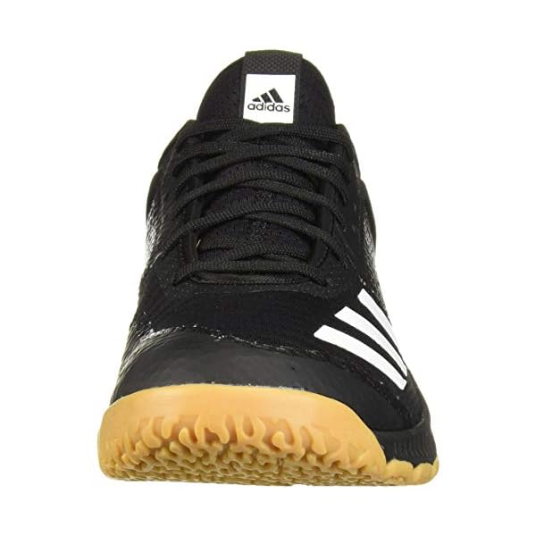 adidas-Originals-Womens-Crazyflight-X-2-Volleyball-Shoe adidas Women's Crazyflight X 3 Volleyball Shoe, Black/White/Gum, 8 M US