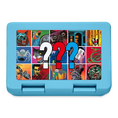 Spreadshirt Die Drei Fragezeichen Covermotive Brotdose Brotdose Lunchbox, One size, Saphirblau Spreadshirt Die Drei Fragezeichen Covermotive Brotdose Brotdose Lunchbox, One size, Saphirblau