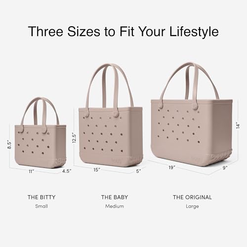 Image of BOGG BAG Medium Tote - 15 inch x 12.5 inch x 5 inch - Durable, Washable, Tip-proof - Beach, Pool, Boat, Work, Sports