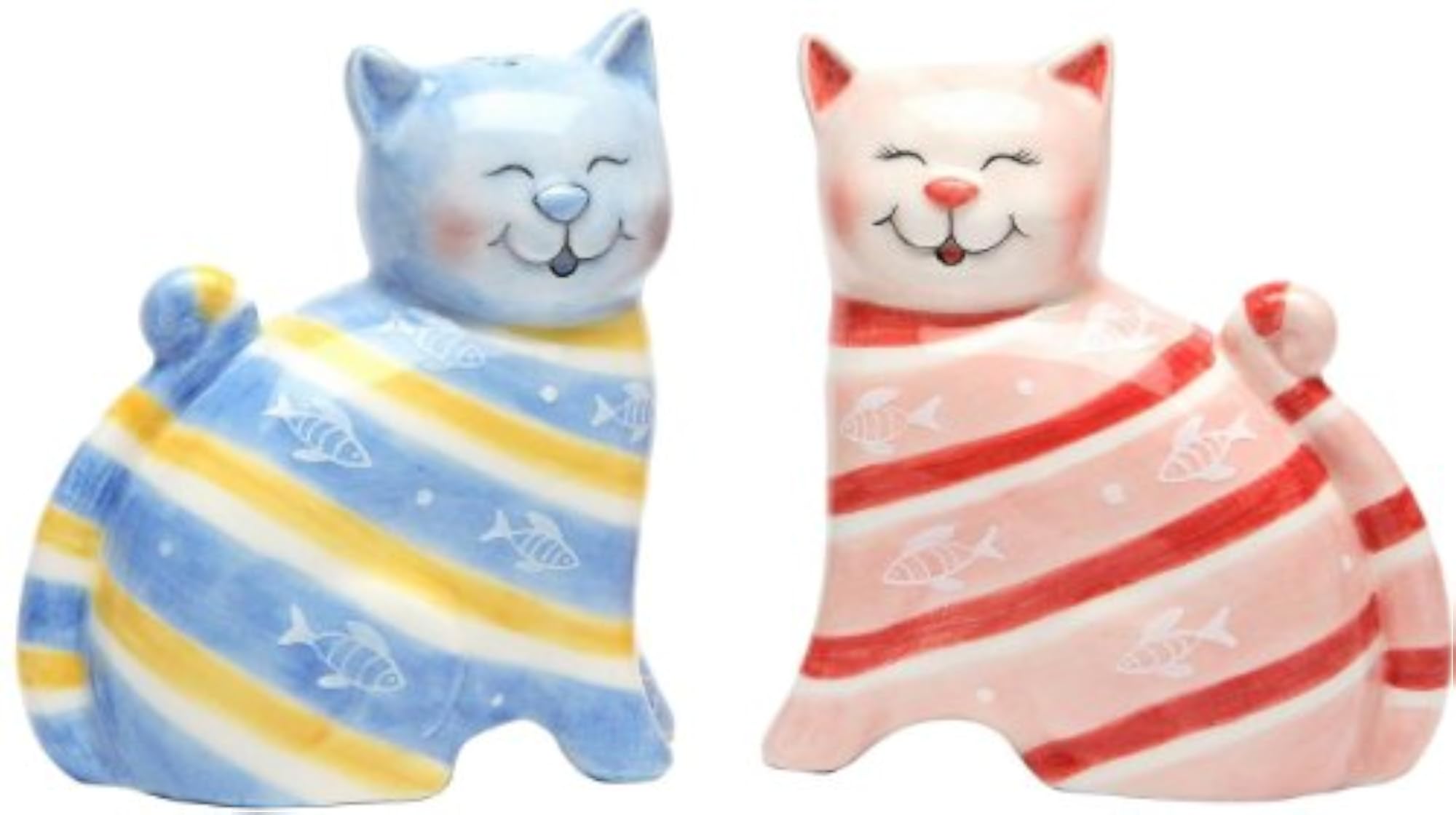 Appletree Design Cat Salt and Pepper Shaker Set, 3-1/8-Inch
