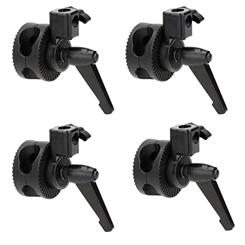 Image of 4X Single Grip Swivel Head Bracket Clamp for Photo Studio Boom Arm Reflector Holder Stand
