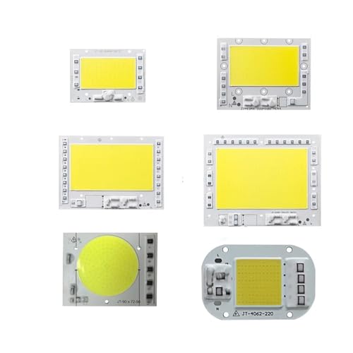 ? LED COB 5054 Black King Kong Light Bead 50W 100W 150W 200W 220V Smart IC(Lavender,Cold White)