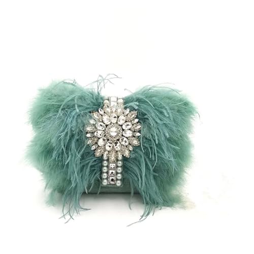 Sac de soirée plumes et diamant : sublimez votre robe de fête