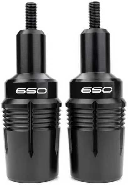 Frame Sliders Crash Protector for Kawasaki Ninja 650 KRT EX650 Z650 Z650RS 2017-2025 Models (Type A black)
