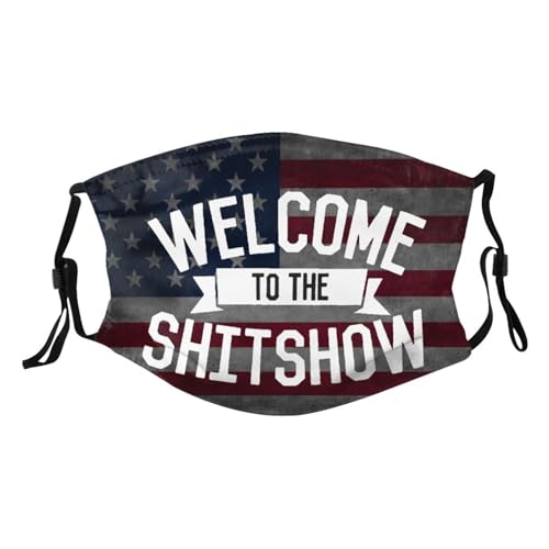 Welcome To The Shit Show Adult Dust Mask Adjustable Dust Face with 2 Filter57
