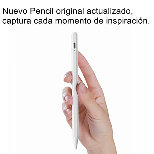 For Apple Pencil 1 2 For iPad 2 3 4 5 6 7 Pro 12.9 11 10.5 2015 2016 2017 2018 2020 Air 1 2 3 Mini 1 2 3 4 5, に使われるスタイラスペン, 充電式, 4096段階筆圧感知, タッチペン (黒)