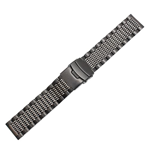 Bracelet montre homme acier 24mm brossé pour sublimer un cadeau