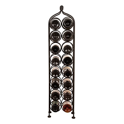 Range bouteille en fer forgé compact pour gagner de la place dans votre cuisine - 4