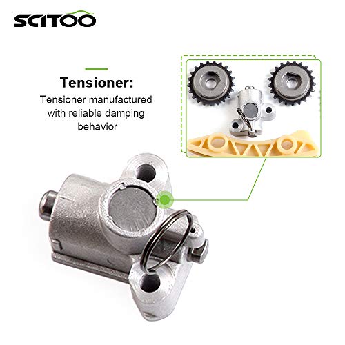 Scitoo 9-4202S Engine Timing Chain Kit Sets Replaces For Pontiac For Chevrolet For Saturn For Oldsmobile Sunfire Hhr Cobalt Sky Vue G5 Aura Malibu Ion Cavalier Classic Grand Am Alero 2.2L 2.0L 2.4L #TOP2