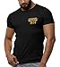 50th Birthday Shirt for Men, Legends were Born in 1976, 50 Years Old Mens Vintage T Shirts Left Chest & Full Back Print Black X-Large