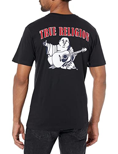 True Religion Men’s Buddha Logo Crew Neck Tee Shirt – T Shirts for Men, Graphic Tees3