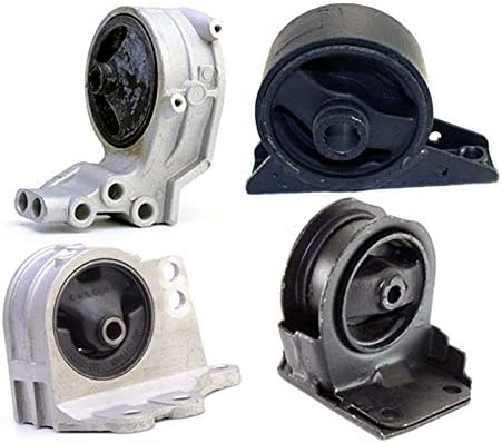 K0243 Fits 1996-1999 Mitsubishi Eclipse 2.0L Turbo Motor & Trans Mount Set for MANUAL 4PCS : A6657, A6673, A6662, A6672