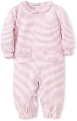 kissy kissy Baby Girls Simple Stripes Playsuit Footie, Newborn to 24 Months image 2