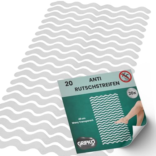 Diko.style® - 20 Pegatinas Antideslizantes Bañera - Antideslizante Ducha, Antideslizante Bañera...