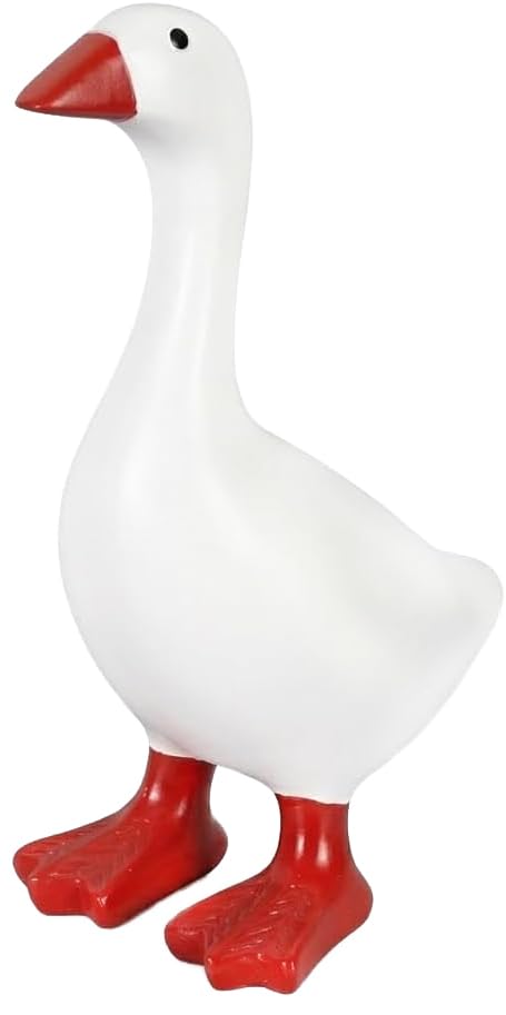 Desk Goose 7 Inch Mini Desktop Goose Statue Office Desk Decor