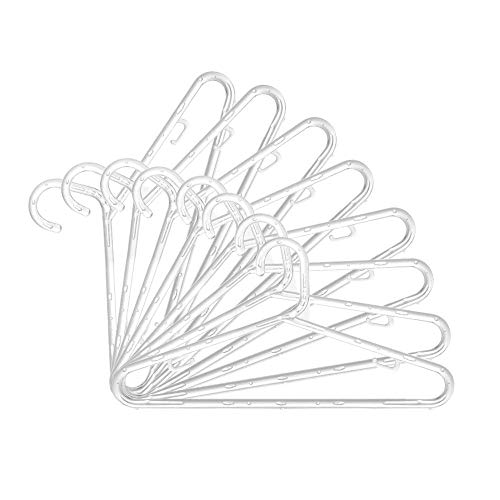 Kit 50 Cabides Acrílico Slim 40cm 6,5mm